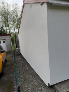 Photo de galerie - Finition de la façade 