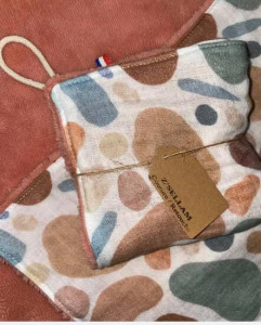 Photo de galerie - Produits zéro déchet 
Petites serviette lavables 