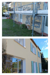 Photo de galerie - Rénovation façade 