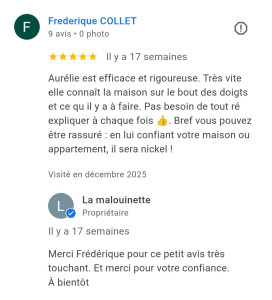 Photo de galerie - Ménage