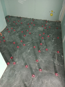 Photo de galerie - Pose de carrelage 