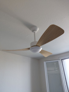 Photo de galerie - Pose luminaire ventilation 