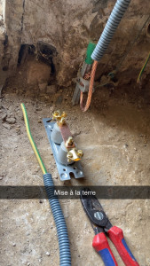 Photo de galerie - Mise à la terre