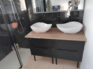 Photo de galerie - Rénovation salle de bains complète