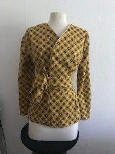 Photo de galerie - Veste croisé avec une ceinture japonaise