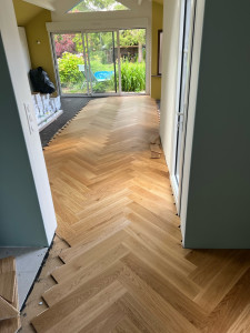 Photo de galerie - Pose de parquet coller et flottant 