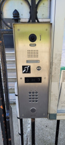 Photo de galerie - Pose d'interphone 