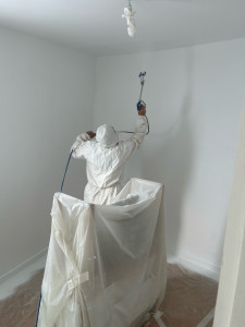 Photo de galerie - Peinture à l’airless 