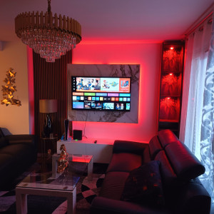 Photo de galerie - Peinture✅ Placoplatre❤️?
meuble TV ?