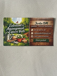 Photo de galerie - Pour tout vos travaux de jardinage petit maçonnerie débarras sage pour la déchèterie 