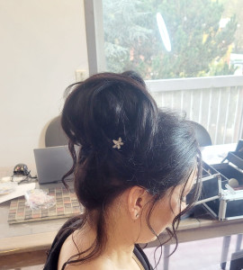 Photo de galerie - Chignon classique 