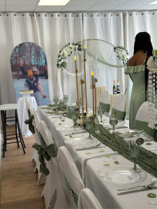 Photo de galerie - Décoration d’anniversaire, baptême et mariage 