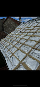 Photo de galerie - Couverture avec écran sous toiture multicouche 