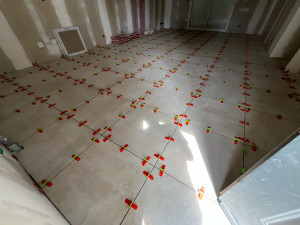 Photo de galerie - Pose de carreaux 60x60 