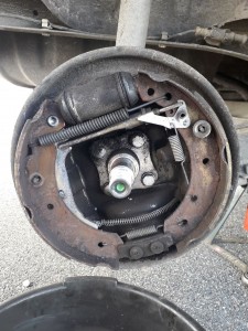 Photo de galerie - Frein arriere avant remplacement 