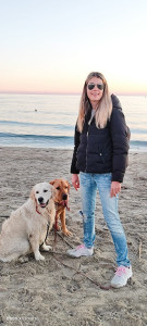 Photo de galerie - Super balade à la plage avec deux chiens en garde 