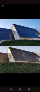 Photo de galerie - Nettoyage et traitement toiture 