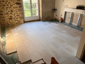 Photo de galerie - Pose de pierre de Charente 