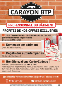 Photo de galerie - Offres exclusives pour tout travaux dans le bâtiment pris en charge par votre assurance ou par un tiers ( responsabilité civile) 