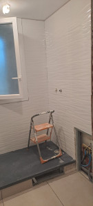 Photo de galerie - Rénovation complète d un salle de bain 