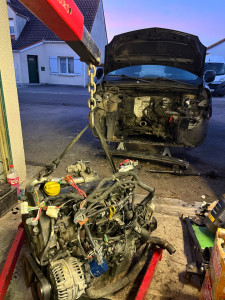 Photo de galerie - Remplacement moteur 