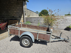 Photo de galerie - Remorque pour désencombrement, transport de matériaux ou objets volumineux, etc.