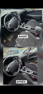 Photo de galerie - Nettoyage intérieur voiture