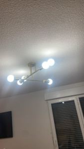 Photo de galerie - Changement de lustre