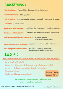 Photo de galerie - Aide à domicile