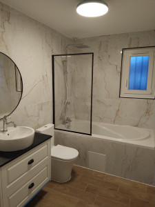 Photo de galerie - Rénovation intégrale de la salle de bain