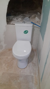 Photo de galerie - Pose et mise en service d un wc