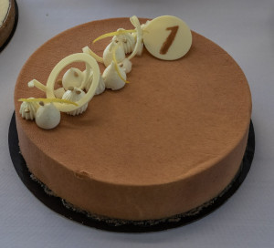 Photo de galerie - Entremet poire citron sarrasin 