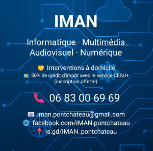 Photo de galerie - Logo IMAN 