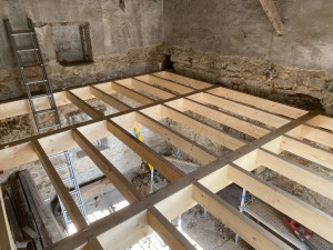 Photo de galerie - Plancher - couverture - charpente