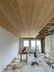 Photo de galerie - Plafond en bois