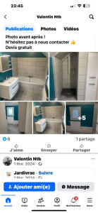 Photo de galerie - Rénovation total de salle de bain
