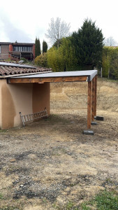Photo de galerie - Installation d'un carport