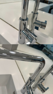 Photo de galerie - Nettoyage du robinet  comme neuf ?(    Suppression des traces de calcair)