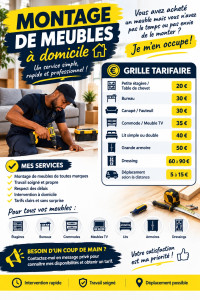 Photo de galerie - Grille tarifaire 