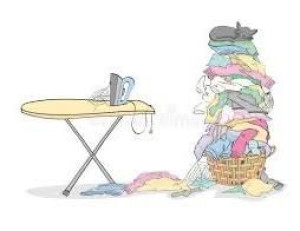 Photo de galerie - Je peux repasser toutes sortes de linge : draps, housses de couette, chemises, robes, pantalon.... 
