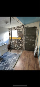 Photo de galerie - Porté condamné en parpaing 