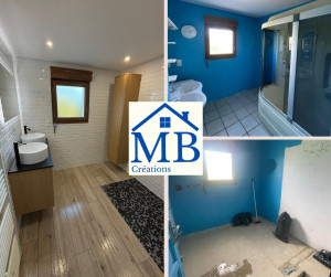 Photo de galerie - Renovation salle de bain