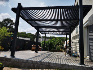 Photo de galerie - Pose de pergola