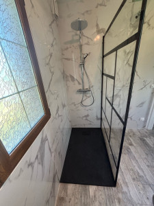 Photo de galerie - Salle de bain complète,Faïence 120/60 