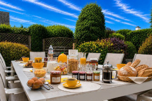 Photo de galerie - Préparation d'un petit déjeuner pour un shooting photo