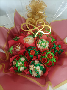 Photo de galerie - Chaque bouquet est une œuvre d'art comestible