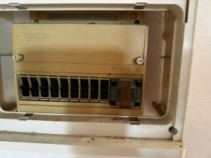 Photo de galerie - Changement d’un tableau électrique