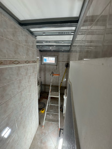 Photo de galerie - Rénovation complète salle de bain (AVANT)