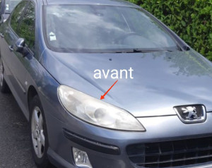 Photo de galerie - Réfection phares voiture.