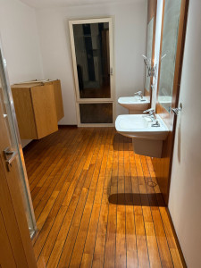 Photo de galerie - Parquet huiler teck pont de bateau joint noir 